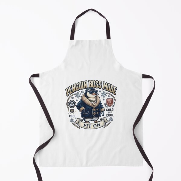 Item preview, Penguin Boss Mode Funny Cool Animal Shirt designed and sold by Fit On.