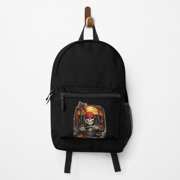 Item preview, Skeleton Trucker Halloween Gift designed and sold by Corvoria.