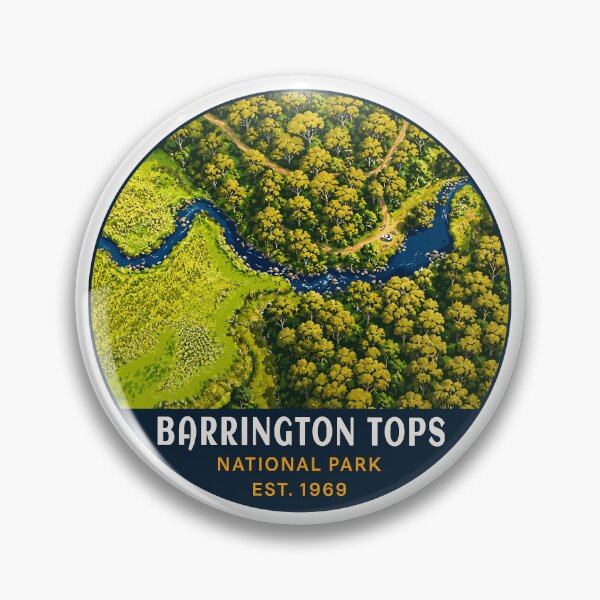 Item preview, Barrington Tops National Park Australia Scenic Hiking Nature Travel Design designed and sold by Gideon Emmerich.