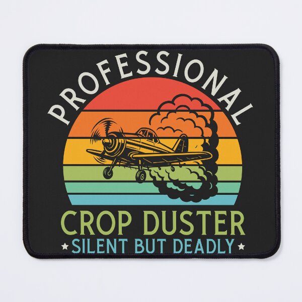 Item preview, Retro Professional Crop Duster - Silent But Deadly designed and sold by legendaryskins.