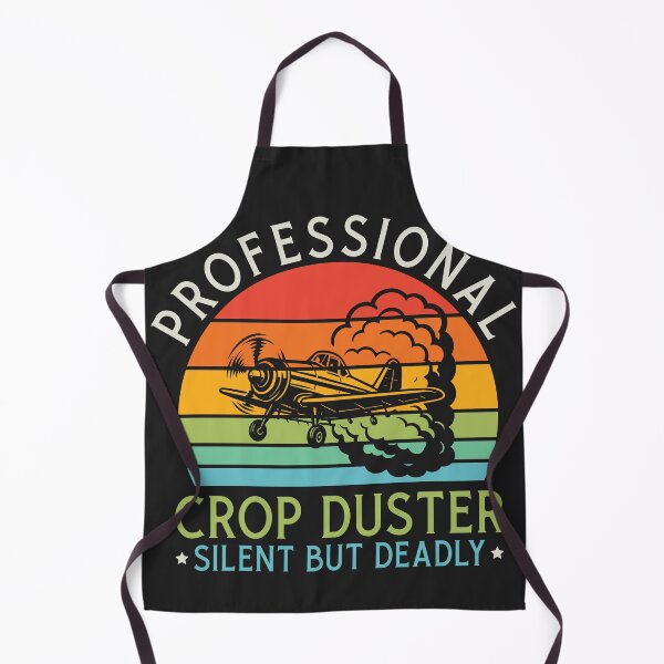 Item preview, Retro Professional Crop Duster - Silent But Deadly designed and sold by legendaryskins.
