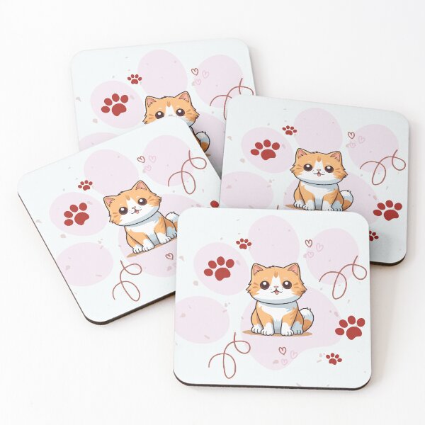 Item preview, Cute Kawaii Orange Kitten | Adorable Cat Lover Aesthetic Cartoon designed and sold by Sondosyazanart.