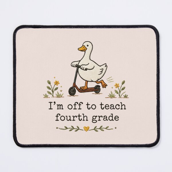 Item preview, Fourth Grade Teacher, Goose Teacher, Cute Teacher, Back to School designed and sold by Quiajia.