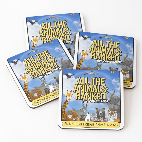 Item preview, Edinburgh Fringe Animals 2026 designed and sold by JonesTheFilm.