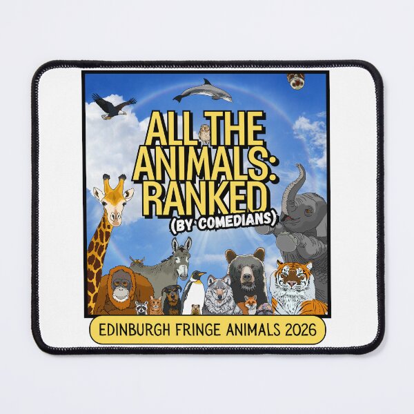 Item preview, Edinburgh Fringe Animals 2026 designed and sold by JonesTheFilm.