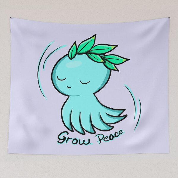 Item preview, Grow Peace Magic Water Creature designed and sold by Phyllya Design.