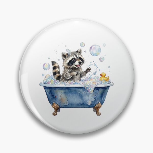 Item preview, Raccoon Bubble Bath designed and sold by Roy & Tiffany.