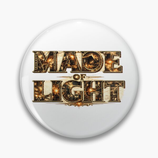 Item preview, Made Of Light | Premium Analog Photography Typography designed and sold by Golden Era Studio.