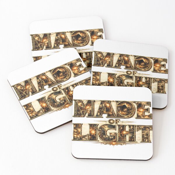 Item preview, Made Of Light | Premium Analog Photography Typography designed and sold by Golden Era Studio.