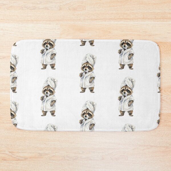Item preview, Raccoon Brushing Teeth designed and sold by Roy & Tiffany.