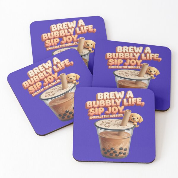 Item preview, Brew a Bubbly Life Sip Joy Cute Bubble Tea Design designed and sold by My-Hoodies.