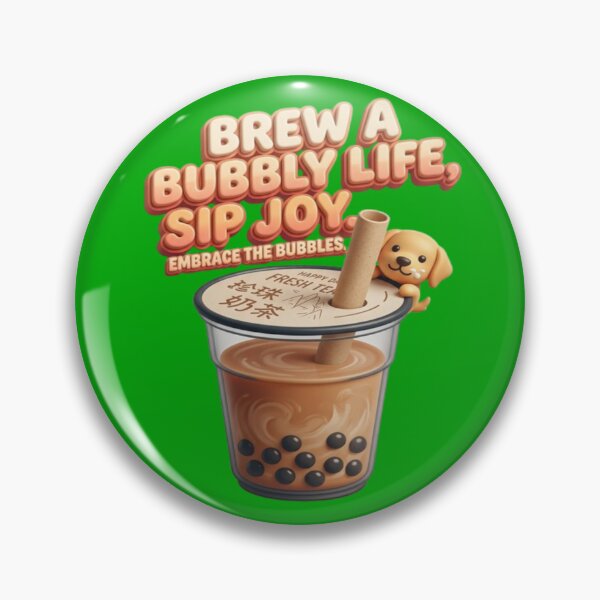 Item preview, Brew a Bubbly Life Sip Joy Cute Bubble Tea Design designed and sold by My-Hoodies.