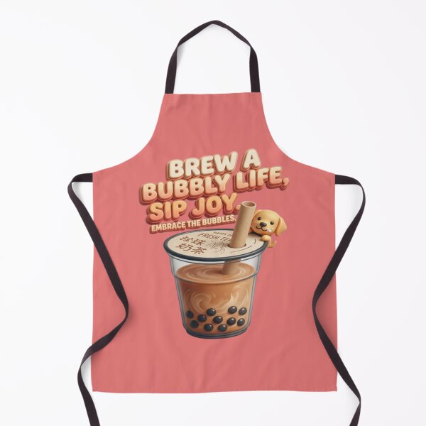 Item preview, Brew a Bubbly Life Sip Joy Cute Bubble Tea Design designed and sold by My-Hoodies.