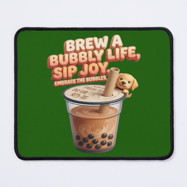 Item preview, Brew a Bubbly Life Sip Joy Cute Bubble Tea Design designed and sold by My-Hoodies.