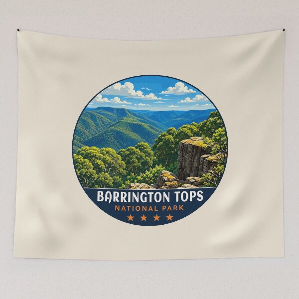 Item preview, Barrington Tops National Park Australia Scenic Hiking Nature Travel Design designed and sold by Gideon Emmerich.
