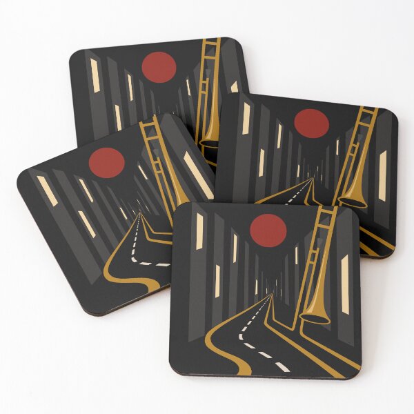 Item preview, Bauhaus Trombone Cityscape – Minimalist Jazz Music Poster designed and sold by Studio pod Burom.