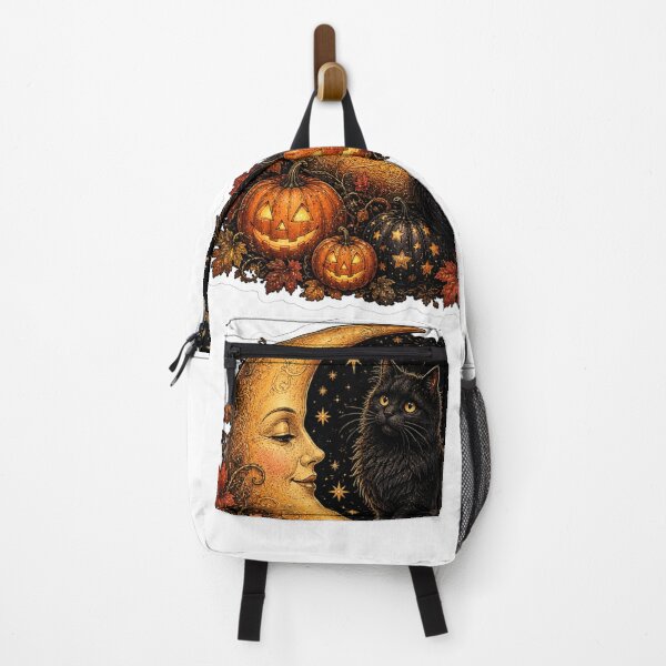 Item preview, Black Cat Moon Halloween Magic designed and sold by VeltrixaDesigns.
