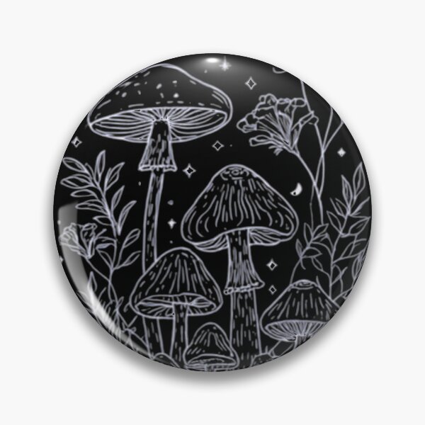 Item preview, Enchanted Mushroom Forest Night Shirt designed and sold by WearTheVibe Store.