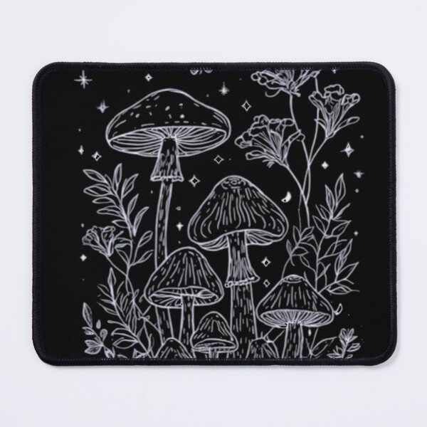 Item preview, Enchanted Mushroom Forest Night Shirt designed and sold by WearTheVibe Store.