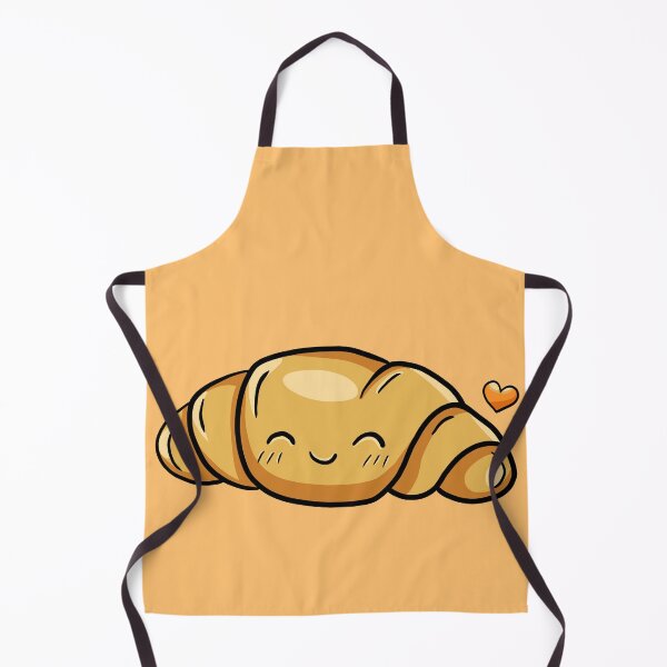 Item preview, Croissant Character Illustration designed and sold by Phyllya Design.