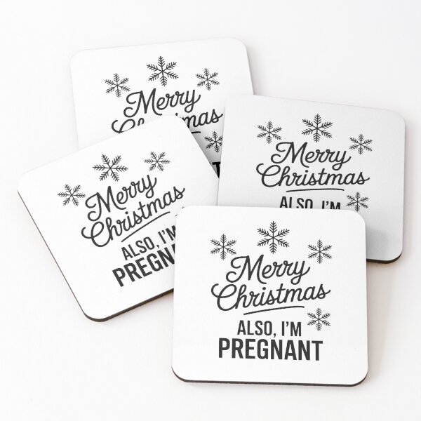 Item preview, Merry Christmas — ALSO, I'M PREGNANT, designed and sold by jkrphoto.