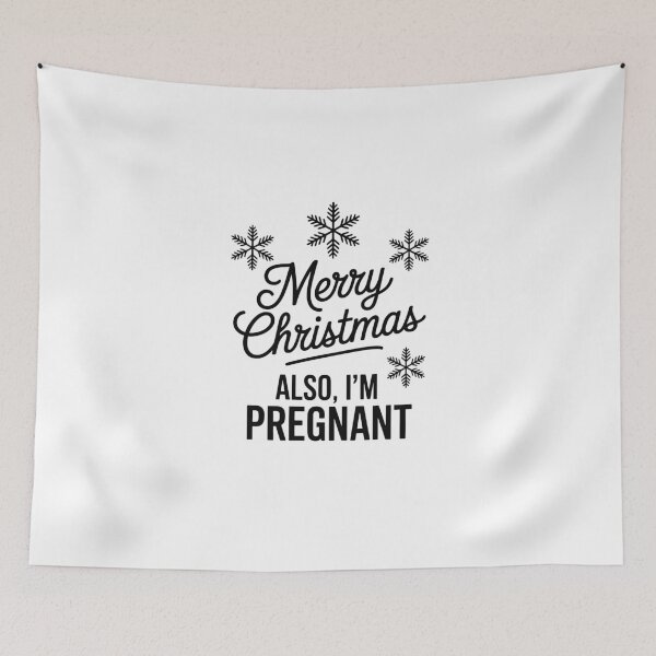 Item preview, Merry Christmas — ALSO, I'M PREGNANT, designed and sold by jkrphoto.