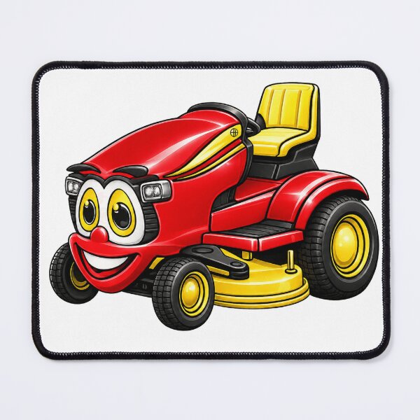Item preview, Riding Lawn Mower Cartoon designed and sold by Scott Hayes.
