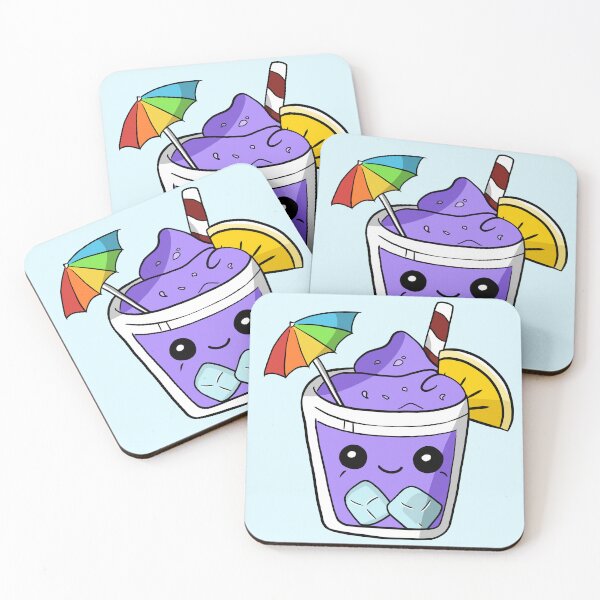 Item preview, Purple Drink Character Illustration designed and sold by Phyllya Design.