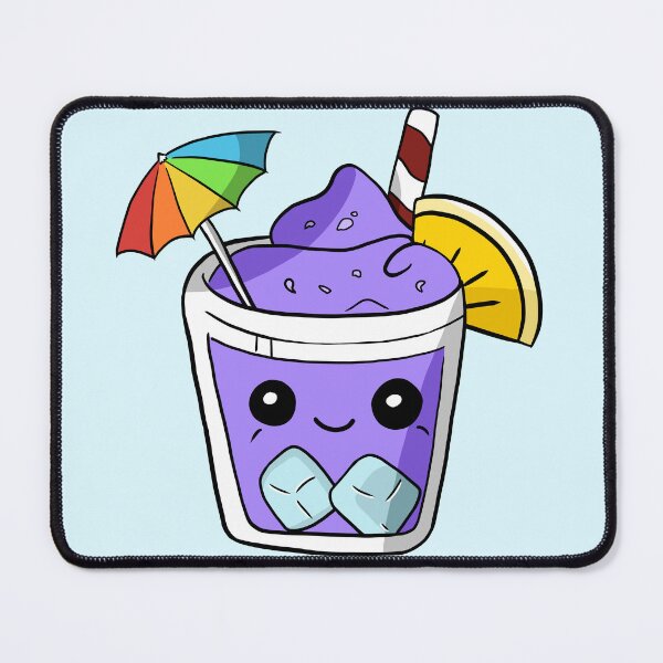 Item preview, Purple Drink Character Illustration designed and sold by Phyllya Design.