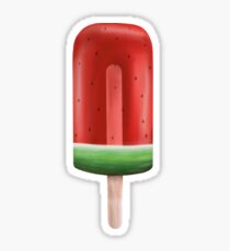 Watermelon Ice Pop Sticker