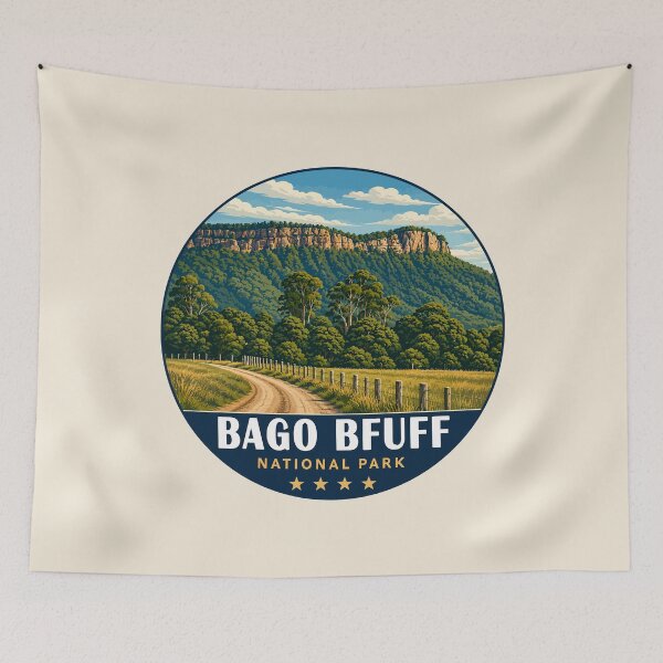Item preview, Bago Bluff National Park Australia Scenic Nature Hiking Travel Design designed and sold by Gideon Emmerich.