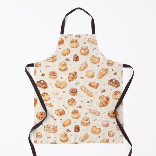Item preview, seamless - french pastry designed and sold by QuietVanilla.