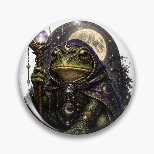 Item preview, Mystic Moon Frog designed and sold by VerdePegajoso.