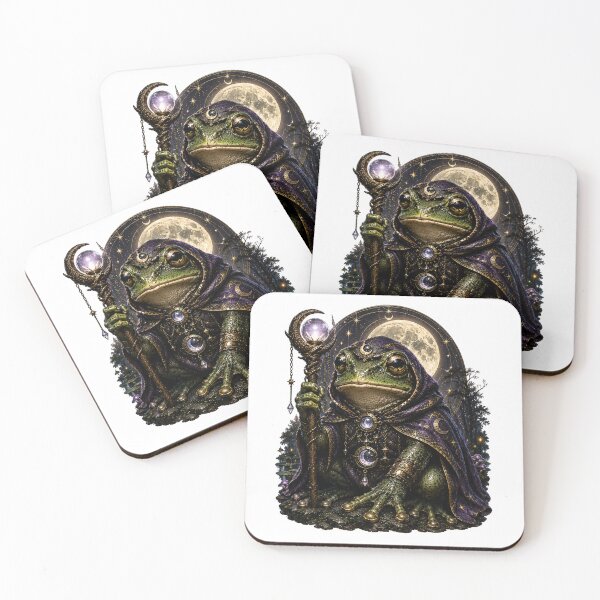 Item preview, Mystic Moon Frog designed and sold by VerdePegajoso.