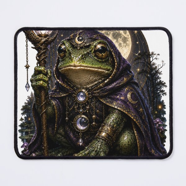 Item preview, Mystic Moon Frog designed and sold by VerdePegajoso.