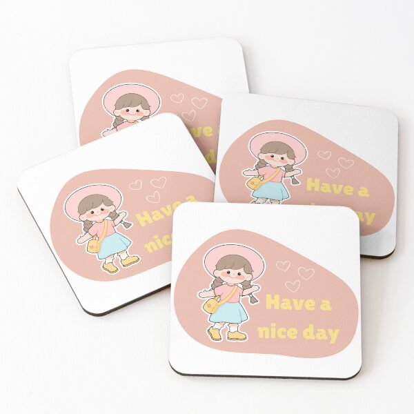 Item preview, Girly HAVA A NICE DAY design  designed and sold by Sondosyazanart.