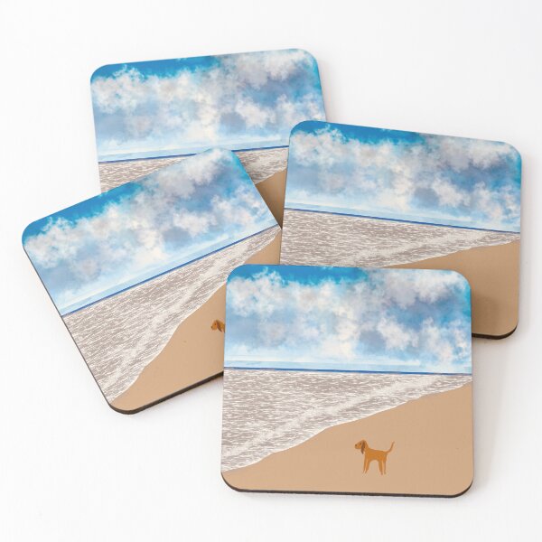 Item preview, Dog on a Sandy Beach designed and sold by Elaine M Hayward .