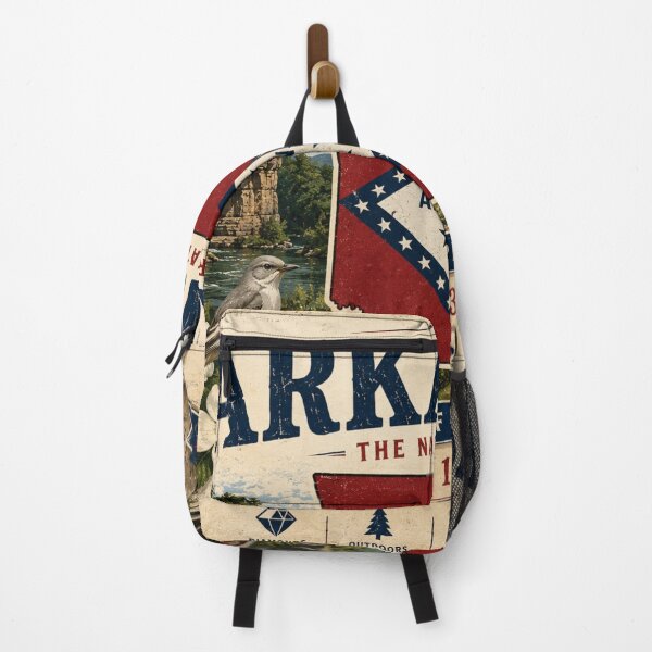 Item preview, Arkansas Vintage Travel Poster | The Natural State designed and sold by SlanPOD.