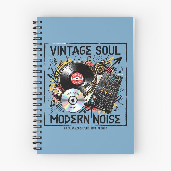 Item preview, Vintage Soul Modern Noise – Retro DJ & Turntable Art designed and sold by digitalbob60.