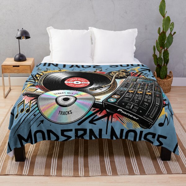 Item preview, Vintage Soul Modern Noise – Retro DJ & Turntable Art designed and sold by digitalbob60.