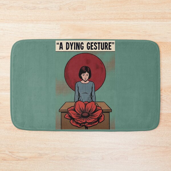 Item preview, A Dying Gesture Dark Comic Minimalist Poster designed and sold by DuckOddity.
