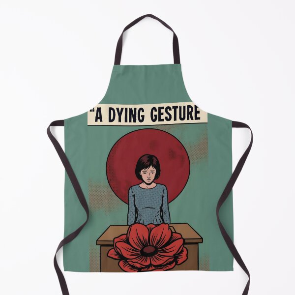 Item preview, A Dying Gesture Dark Comic Minimalist Poster designed and sold by DuckOddity.