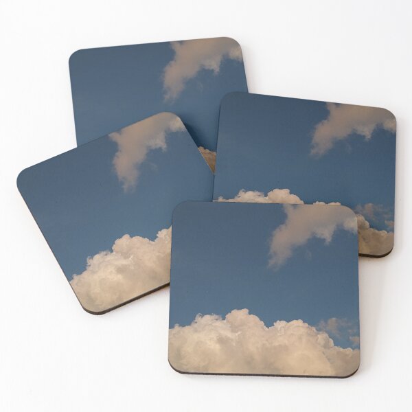 Item preview, Dreamy Aesthetic Blue Sky Fluffy Clouds designed and sold by Nature Moments.
