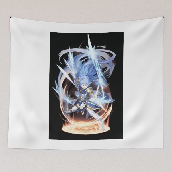 Item preview, Art - Manga Heroine, Dynamic Digital Fantasy Illustration designed and sold by AnimeShin.