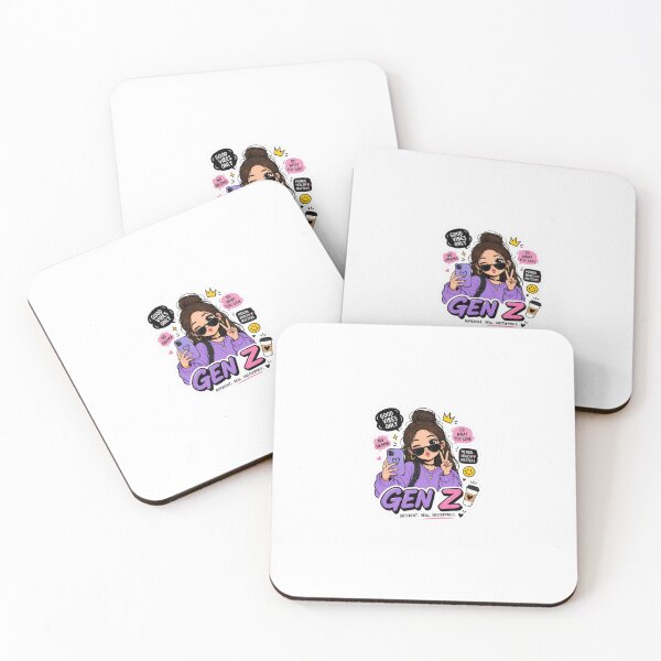 Item preview, Gen Z Cool Girl Good Vibes Selfie Graphic designed and sold by Autumnn01.
