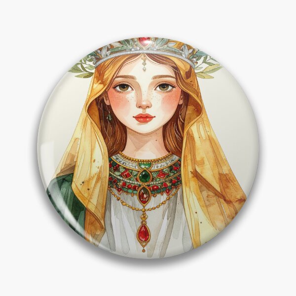 Item preview, Saint Munditia – Patron saint of women and single mothers designed and sold by LiskoDesign.