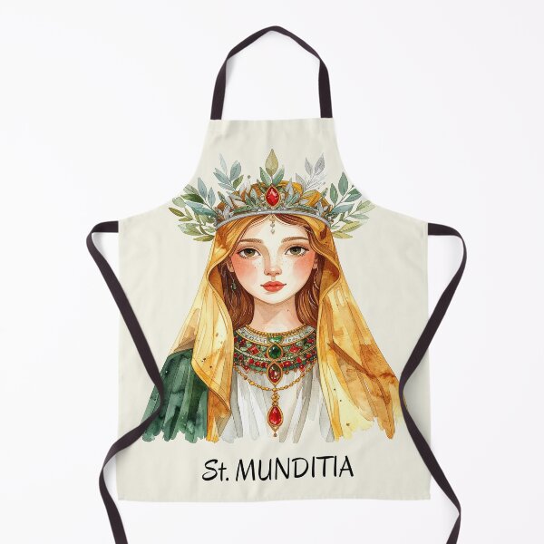 Item preview, Saint Munditia – Patron saint of women and single mothers designed and sold by LiskoDesign.
