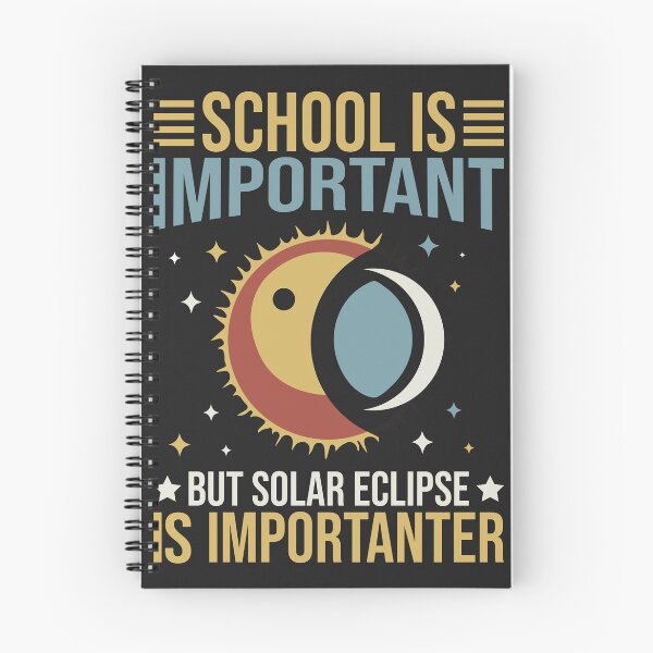 Item preview, School Is Important But Solar Eclipse Importanter - Solar Eclipse 2026 designed and sold by legendaryskins.