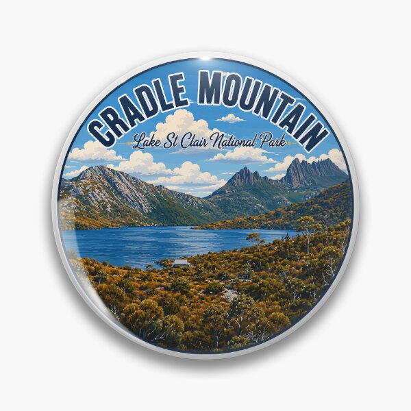 Item preview, Cradle Mountain National Park Tasmania Australia Hiking Nature Travel Design designed and sold by Gideon Emmerich.
