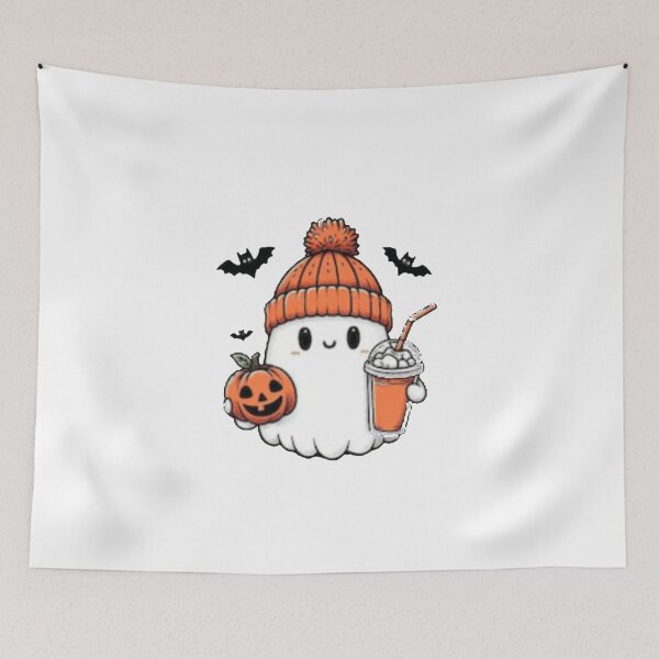 Item preview, Little Ghost Ice Coffee  designed and sold by Gbriel3.